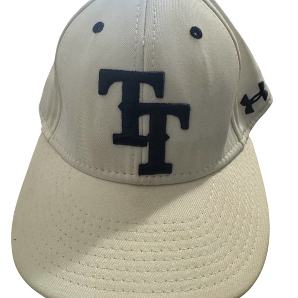 Under Armour OSFM Style #UA506 Men's White TT Cap - Picture 2 of 6